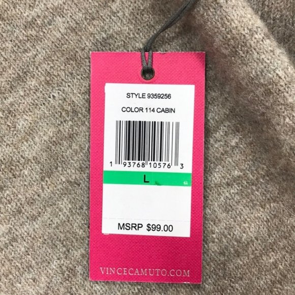 Vince Camuto Mutton Sleeve Mock Neck Sweater - Picture 7 of 7